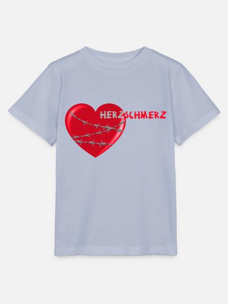 herzschmerz herz mit stacheldraht - Stanley/Stella Kinder T-Shirt MINI CREATOR  - Lavendel-Violett