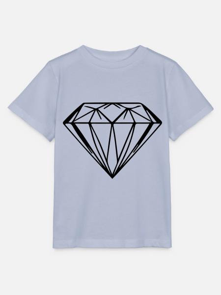 Diamant Symbol - Stanley/Stella Kinder T-Shirt MINI CREATOR - Lavendel-Violett