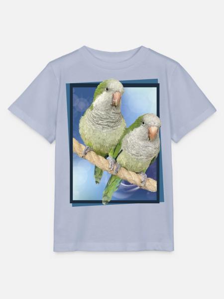 Argentinischer Sittich - Stanley/Stella Kinder T-Shirt MINI CREATOR  - Lavendel-Violett