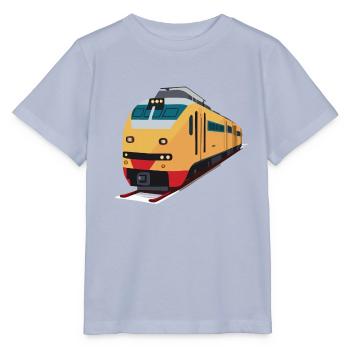 Moderner Passagierzug - Stanley/Stella Kinder T-Shirt MINI CREATOR  - Lavendel-Violett - Vorne - Braiden (125cm)