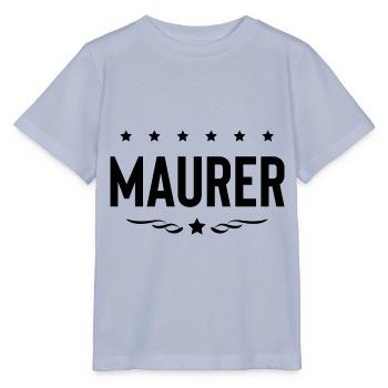 Maurer Beruf - Stanley/Stella Kinder T-Shirt MINI CREATOR  - Lavendel-Violett - Vorne - Braiden (125cm)