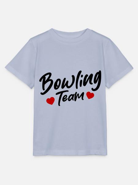 Bowling Team - Stanley/Stella Kinder T-Shirt MINI CREATOR - Lavendel-Violett