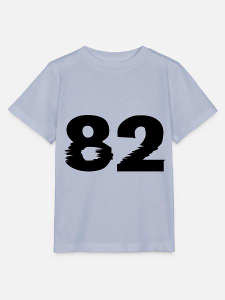 82 Zahl - Stanley/Stella Kinder T-Shirt MINI CREATOR - Lavendel-Violett