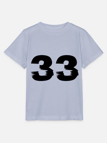 33 Zahl - Stanley/Stella Kinder T-Shirt MINI CREATOR  - Lavendel-Violett