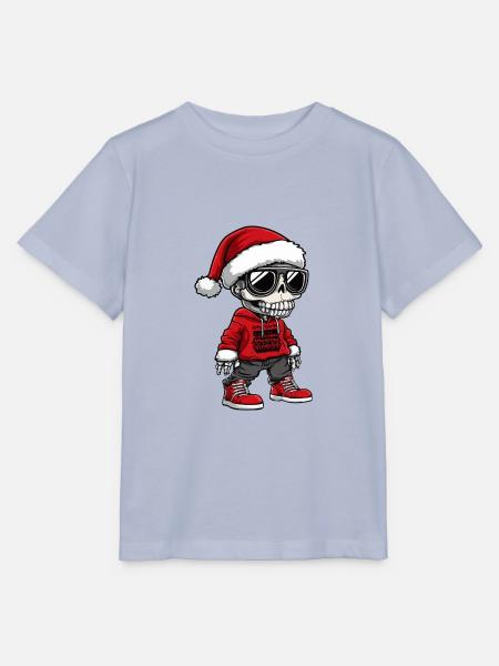Skelett Weihnachten X-Mas - Stanley/Stella Kinder T-Shirt MINI CREATOR - Lavendel-Violett