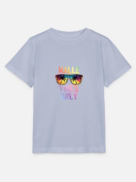 Malle Vibes Spruch Mallorca - Stanley/Stella Kinder T-Shirt MINI CREATOR - Lavendel-Violett