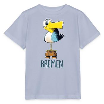 lustige Moewe aus Bremen - Stanley/Stella Kinder T-Shirt MINI CREATOR  - Lavendel-Violett - Vorne - Braiden (125cm)