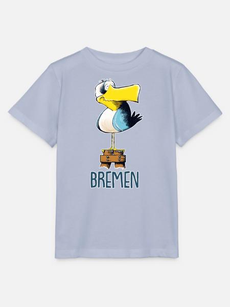 lustige Moewe aus Bremen - Stanley/Stella Kinder T-Shirt MINI CREATOR - Lavendel-Violett
