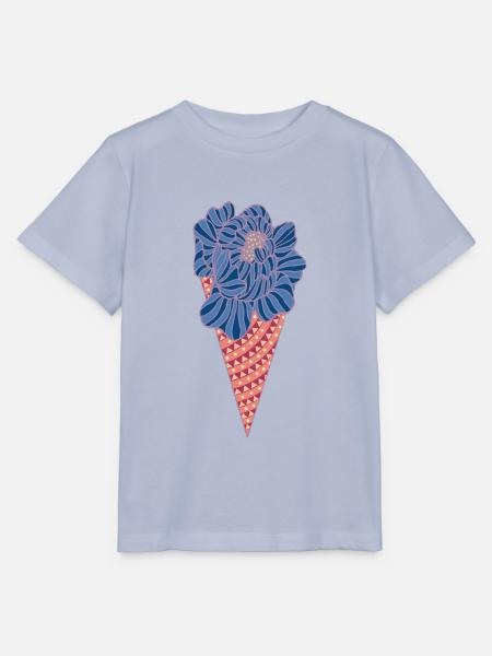 Eis mit Blume - Stanley/Stella Kinder T-Shirt MINI CREATOR  - Lavendel-Violett