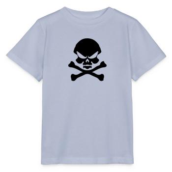 Une tête de pirate tête de mort. - T-shirt bio MINI CREATOR Stanley/Stella Enfant - lavande-violet - Devant - Braiden (125cm)