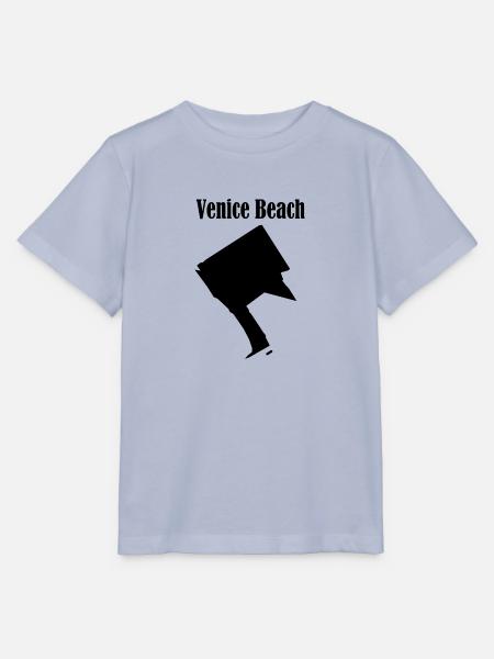 Venice Beach L.A. Schwarz - Stanley/Stella Kinder T-Shirt MINI CREATOR  - Lavendel-Violett