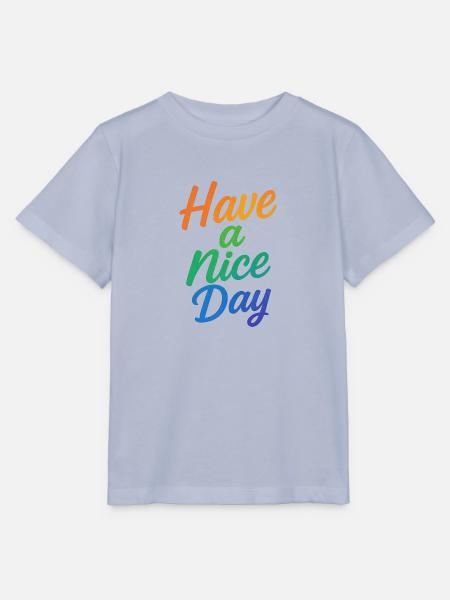 Have a nice Day - Stanley/Stella Kinder T-Shirt MINI CREATOR - Lavendel-Violett