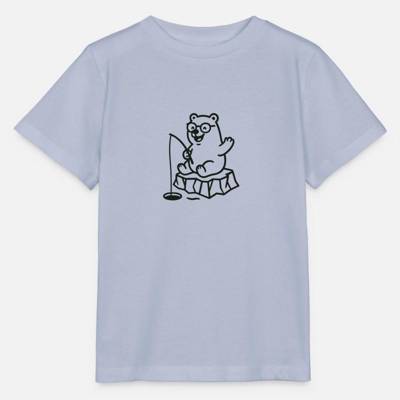 Eisbär - Stanley/Stella Kinder T-Shirt MINI CREATOR  - Lavendel-Violett