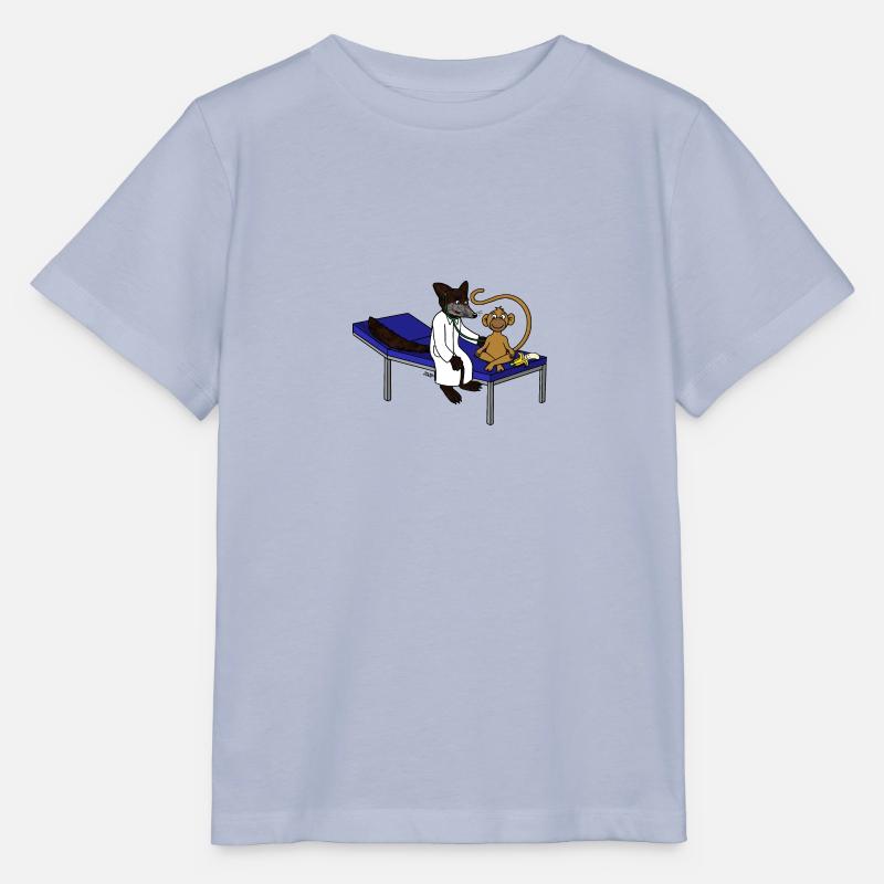 Kojo et le Dr Black Fox - T-shirt bio MINI CREATOR Stanley/Stella Enfant - lavande-violet