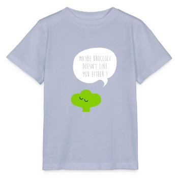Broccoli doesn't like you - Stanley/Stella Kinder T-Shirt MINI CREATOR  - Lavendel-Violett - Vorne - Braiden (125cm)