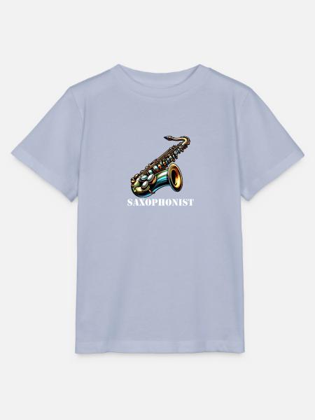 Saxophonist - Stanley/Stella Kinder T-Shirt MINI CREATOR - Lavendel-Violett