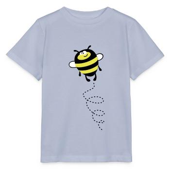 Biene – Hummel – Bienchen - Stanley/Stella Kinder T-Shirt MINI CREATOR  - Lavendel-Violett - Vorne - Braiden (125cm)