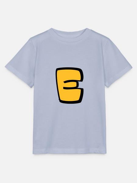Alphabet E - Stanley/Stella Kinder T-Shirt MINI CREATOR - Lavendel-Violett