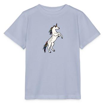 Wildes Einhorn - Stanley/Stella Kinder T-Shirt MINI CREATOR  - Lavendel-Violett - Vorne - Braiden (125cm)