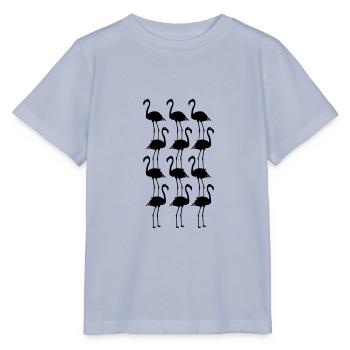 Flamingos Tiere Symbolik - Stanley/Stella Kinder T-Shirt MINI CREATOR  - Lavendel-Violett - Vorne - Braiden (125cm)