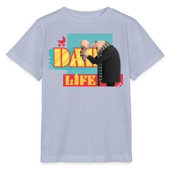Minions Dad Life Gru Und Gru Junior - Stanley/Stella Kinder T-Shirt MINI CREATOR  - Lavendel-Violett - Vorne - Braiden (125cm)