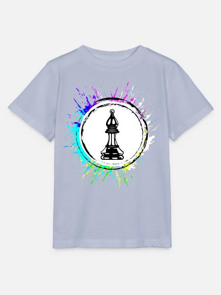 Schachfigur symbol - Stanley/Stella Kinder T-Shirt MINI CREATOR - Lavendel-Violett