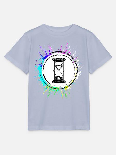 Sanduhr Symbol - Stanley/Stella Kinder T-Shirt MINI CREATOR - Lavendel-Violett
