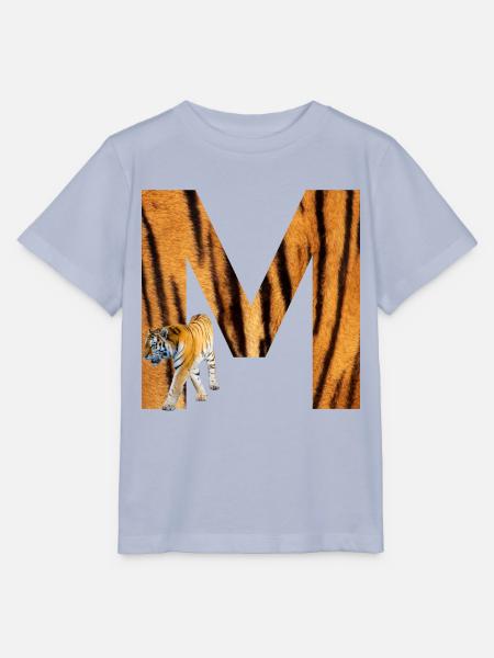 tiger m - Stanley/Stella Kinder T-Shirt MINI CREATOR  - Lavendel-Violett