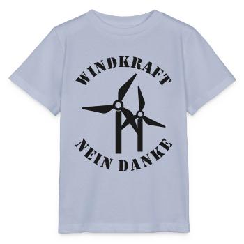 Windkraft Nein Danke - Stanley/Stella Kinder T-Shirt MINI CREATOR  - Lavendel-Violett - Vorne - Braiden (125cm)