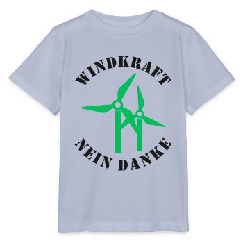Windkraft Nein Danke - Stanley/Stella Kinder T-Shirt MINI CREATOR  - Lavendel-Violett - Vorne - Braiden (125cm)