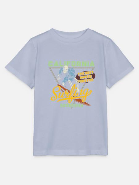 Surfen Paradies - Stanley/Stella Kinder T-Shirt MINI CREATOR - Lavendel-Violett