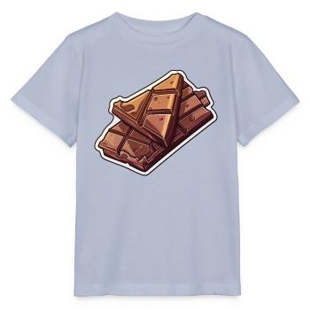 Chocolate Bar - Delicate Decadence - Stanley/Stella MINI CREATOR Kids’ T-Shirt - lavender-violet - Front - Braiden (125cm)