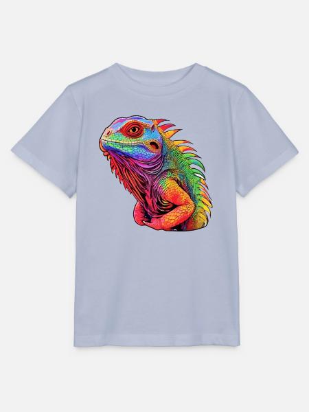 Leguana -Strahlungsoase - Stanley/Stella Kinder T-Shirt MINI CREATOR - Lavendel-Violett