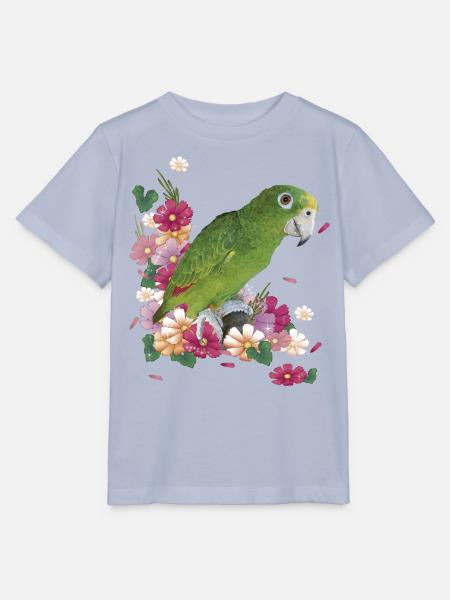 Der Amazonas-Königspapagei - Stanley/Stella Kinder T-Shirt MINI CREATOR  - Lavendel-Violett