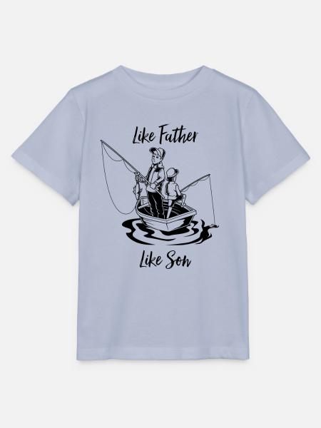 Echte Angler - Vater und Sohn - Stanley/Stella Kinder T-Shirt MINI CREATOR  - Lavendel-Violett