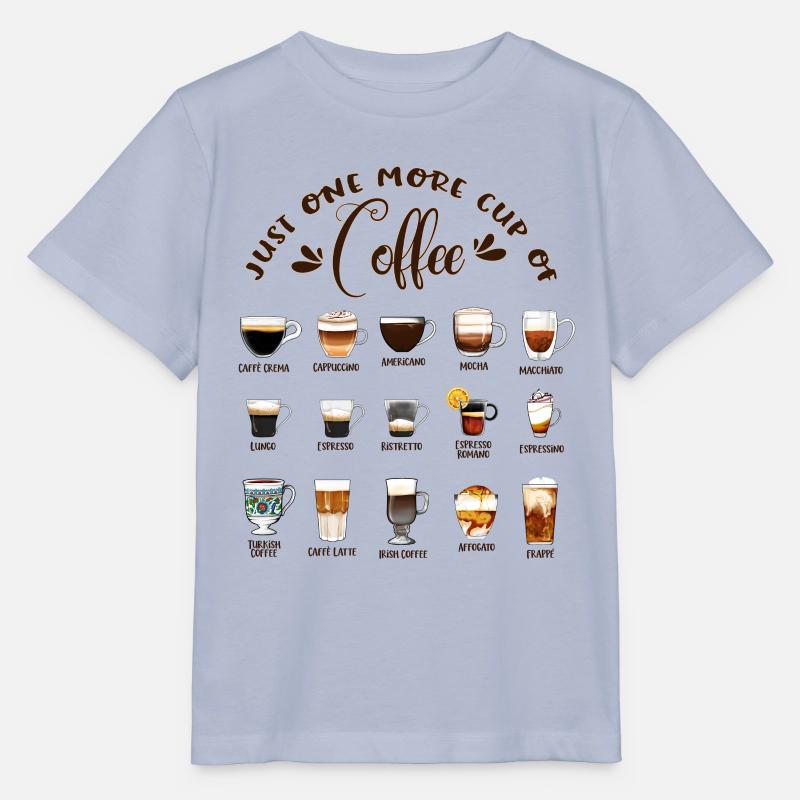 Noch eine Tasse Kaffee - Kaffeearten - Stanley/Stella Kinder T-Shirt MINI CREATOR  - Lavendel-Violett
