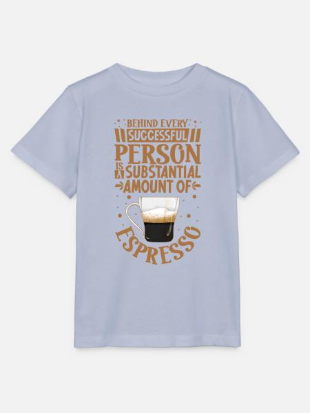 Erfolgreich nur mit Espresso - Stanley/Stella Kinder T-Shirt MINI CREATOR - Lavendel-Violett