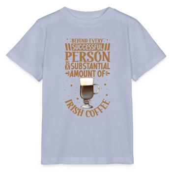 Erfolgreich nur mit Irish Coffee - Stanley/Stella Kinder T-Shirt MINI CREATOR  - Lavendel-Violett - Vorne - Braiden (125cm)