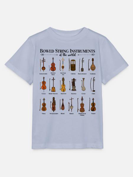 Streichinstrumente der Welt - Stanley/Stella Kinder T-Shirt MINI CREATOR  - Lavendel-Violett
