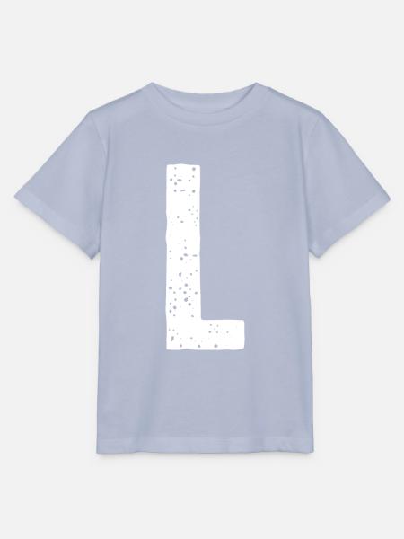 L-Buchstabe - Stanley/Stella Kinder T-Shirt MINI CREATOR  - Lavendel-Violett