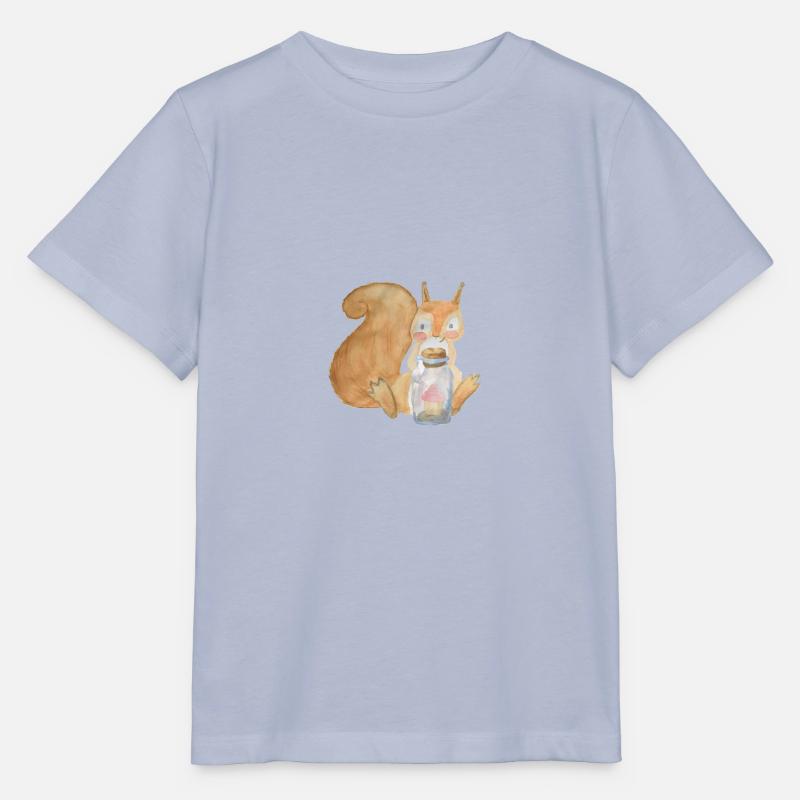 Dein glückliches Eichhörnchen - Stanley/Stella Kinder T-Shirt MINI CREATOR - Lavendel-Violett