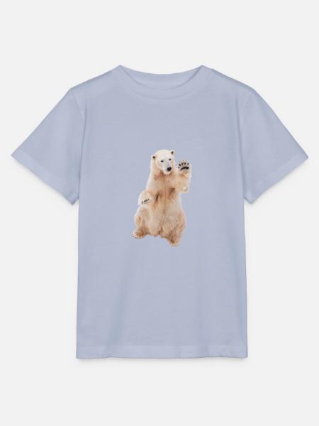 Eisbär - Stanley/Stella Kinder T-Shirt MINI CREATOR - Lavendel-Violett