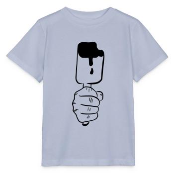 Lust auf Eis. - Stanley/Stella Kinder T-Shirt MINI CREATOR  - Lavendel-Violett - Vorne - Braiden (125cm)