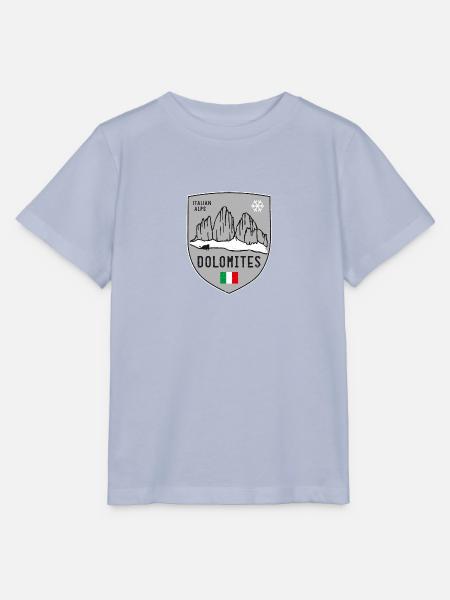 Tre Cime Dolomiten Italien Wappen - Stanley/Stella Kinder T-Shirt MINI CREATOR - Lavendel-Violett
