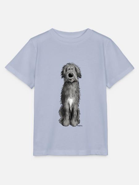 Süßer Irischer Wolfshund - Stanley/Stella Kinder T-Shirt MINI CREATOR - Lavendel-Violett