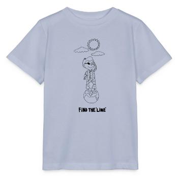 Trouver la ligne - T-shirt bio MINI CREATOR Stanley/Stella Enfant - lavande-violet - Devant - Braiden (125cm)