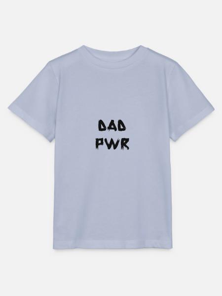 DAD PWR - Dad Power Vatertag Geschenk für den Papa - Stanley/Stella Kinder T-Shirt MINI CREATOR  - Lavendel-Violett