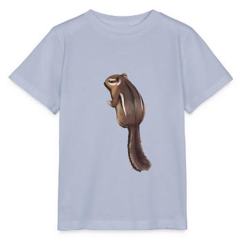 Chipmunk - Stanley/Stella MINI CREATOR Kids’ T-Shirt - lavender-violet - Front - Braiden (125cm)