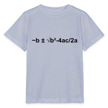 Quadratic Formula Math Mathematical Physics - Stanley/Stella MINI CREATOR Kids’ T-Shirt - lavender-violet - Front - Braiden (125cm)