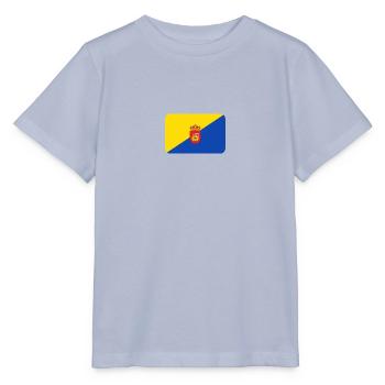 GRAN CANARIA FLAG round corner 400 dpi - Stanley/Stella MINI CREATOR Kids’ T-Shirt - lavender-violet - Front - Braiden (125cm)